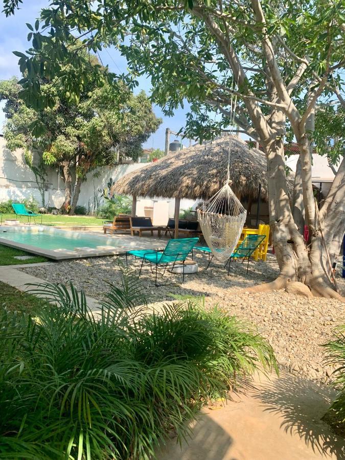 Colorada House Hostel Puerto Escondido  Ngoại thất bức ảnh