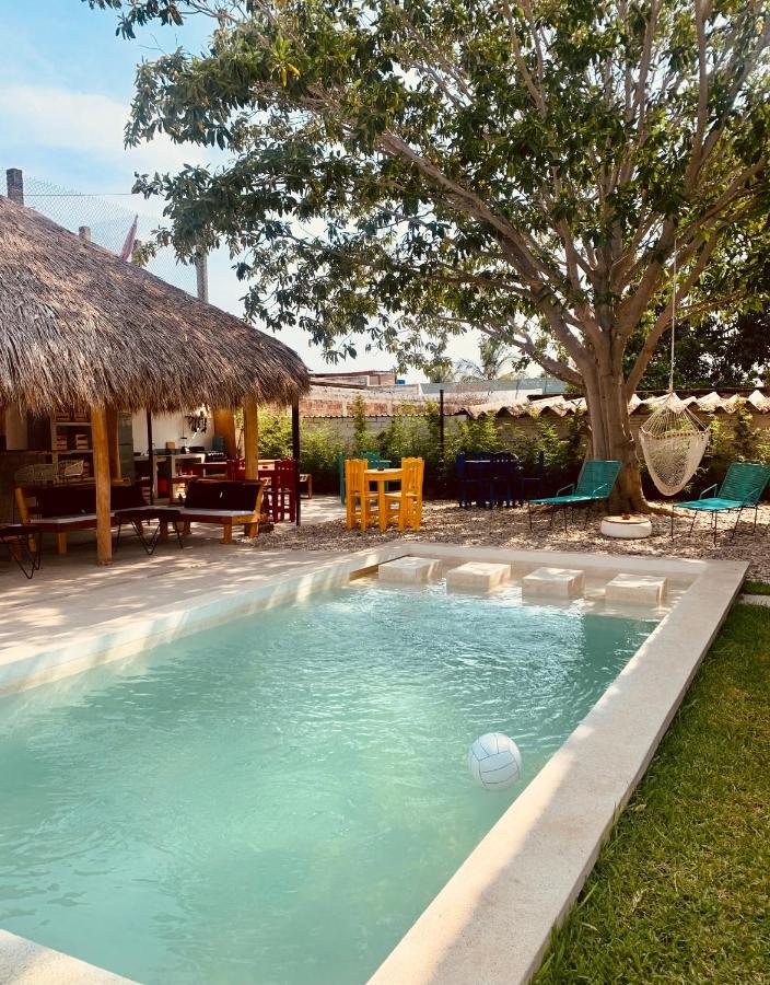 Colorada House Hostel Puerto Escondido  Ngoại thất bức ảnh